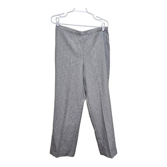 Alfred Dunner Gray Pull-On Trousers Women’s Size 12 - Picture 1 of 9